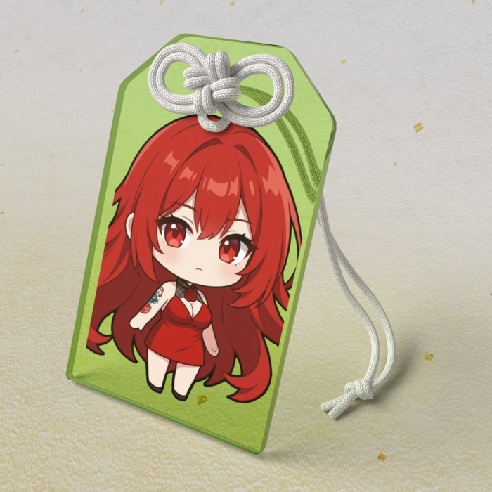 アクリルお守り - 50 × 80mm