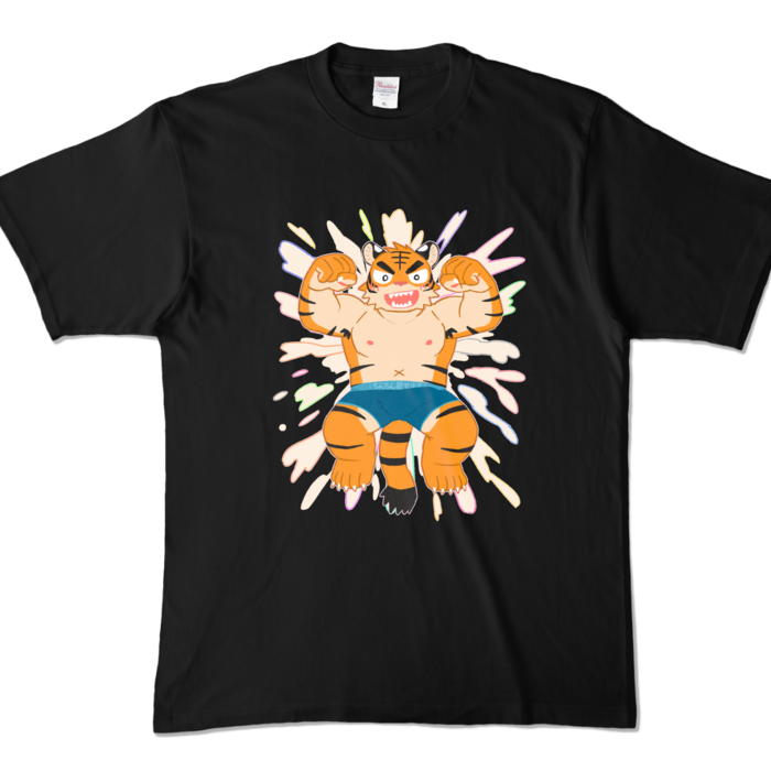 カラーTシャツ - XL - ブラック (濃色)