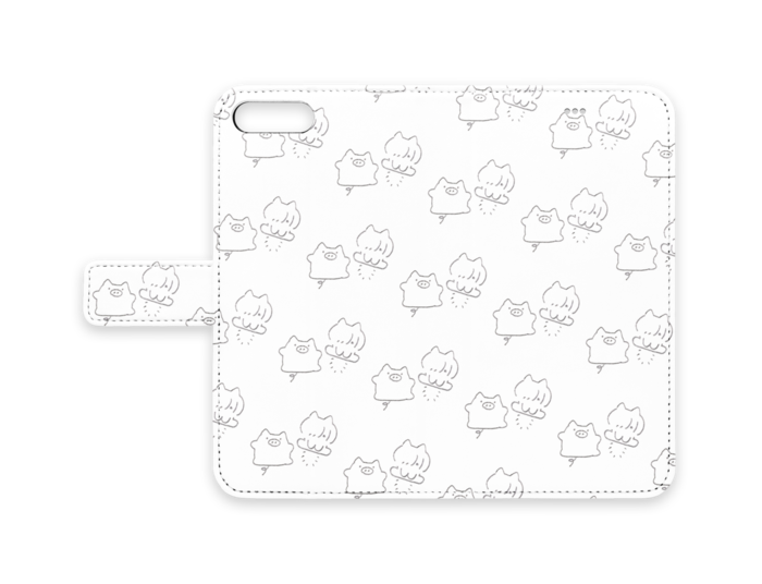 手帳型iPhoneケース - iPhone7 Plus - ストラップ穴 なし