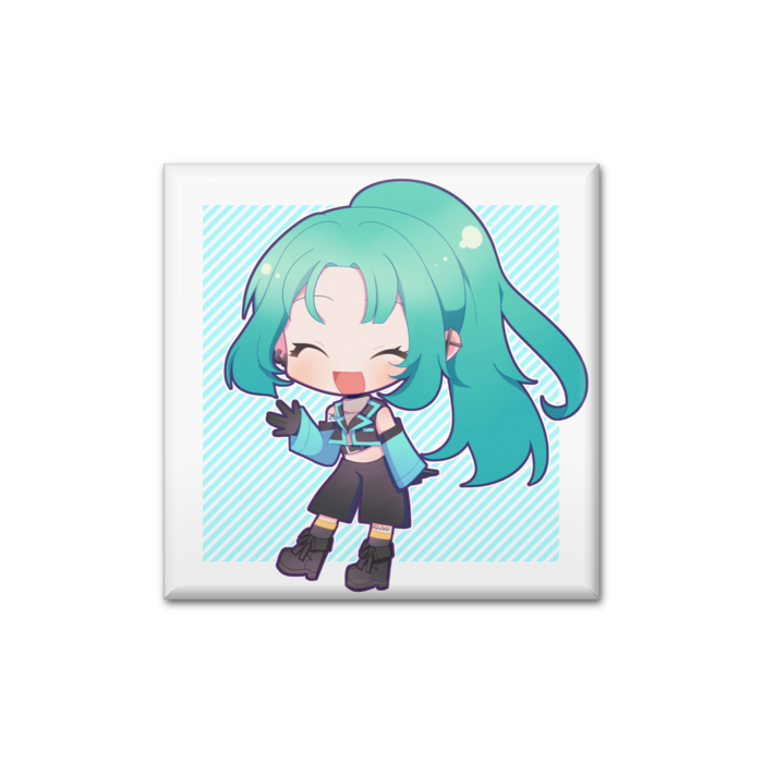 缶バッジ - 四角形40mm