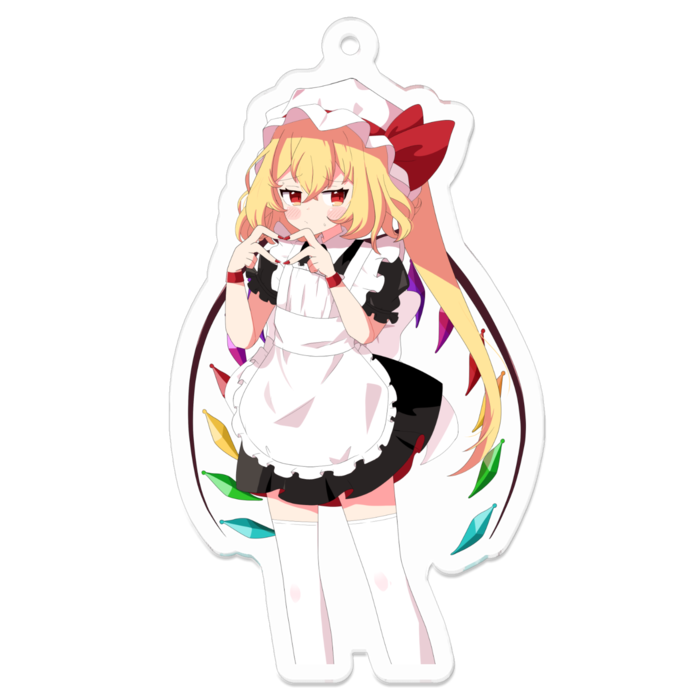 アクリルキーホルダー - 70 x 70 (mm)