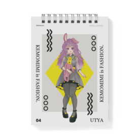 メモ帳 Kemomimi Is Fashion Yukanote ユカノテ Booth