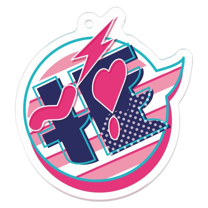 ロックポップピンクカラー