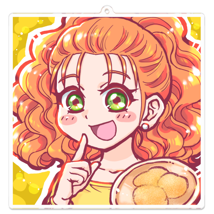 アクリルキーホルダー - W100 × 100mm 以内