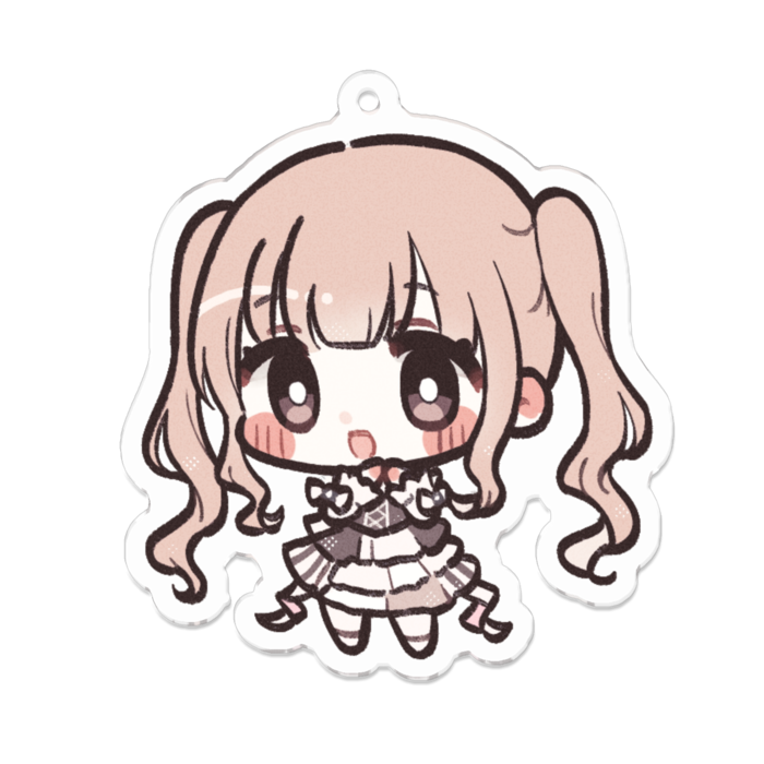 アクリルキーホルダー - 70 x 70 (mm)