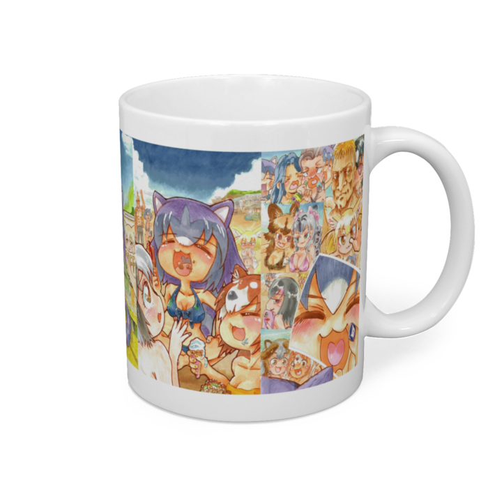マグカップ - 直径 8 cm / 高さ 9.5 cm
