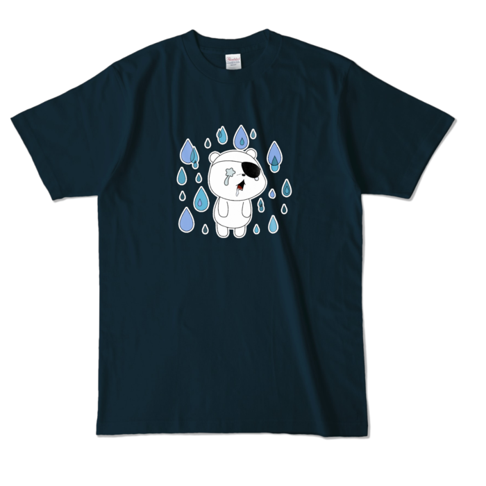 カラーTシャツ - L - ネイビー (濃色)
