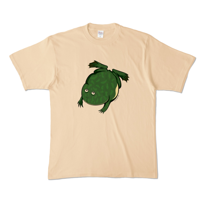 カラーTシャツ - XL - ナチュラル (淡色)