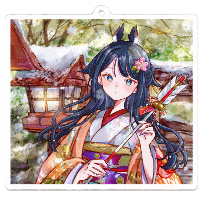 アクリルキーホルダー - 70 x 70 (mm)