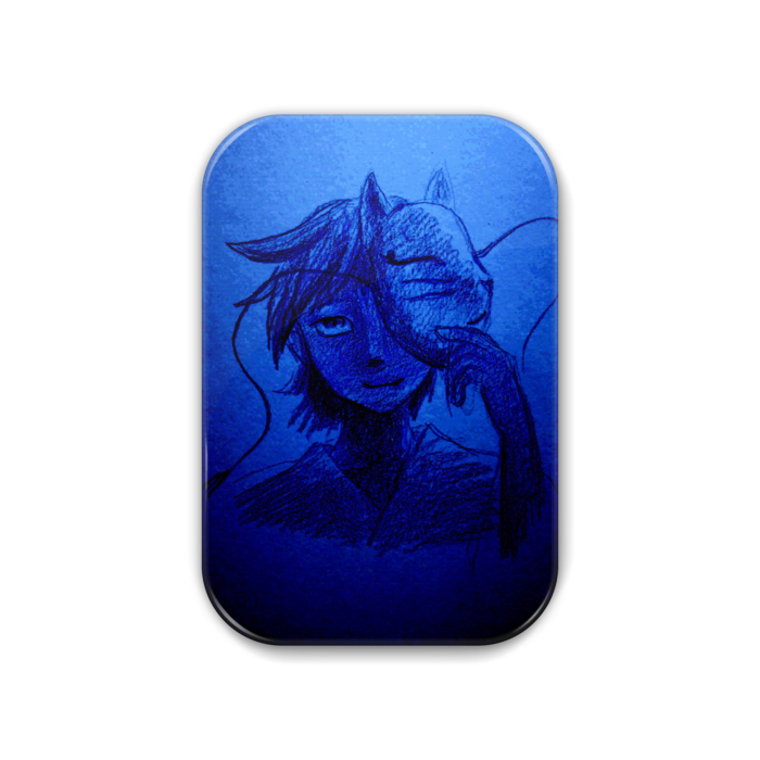 缶バッジ - 角丸 51x76mm