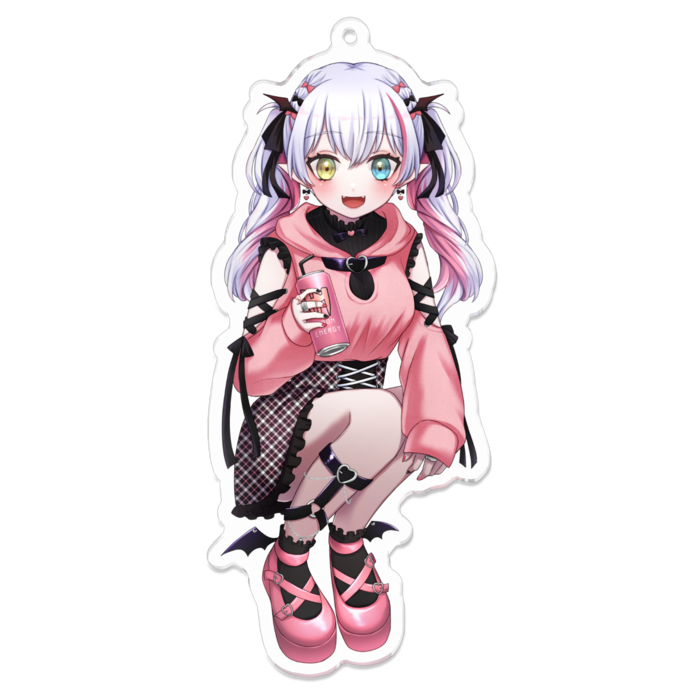 アクリルキーホルダー（コーティング） - 100 x 100 (mm)