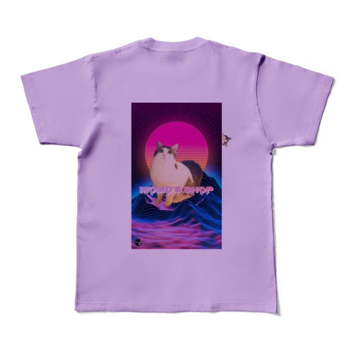 カラーTシャツ - M - ライトパープル (淡色)(1)