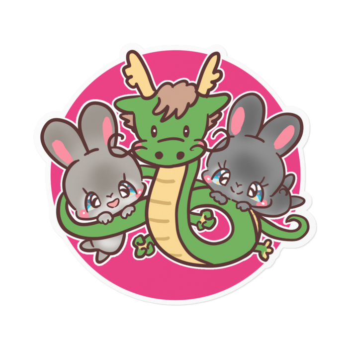 ステッカー - 160 x 160 (mm)