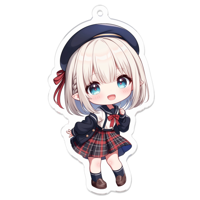 アクリルキーホルダー - 70 x 70 (mm)