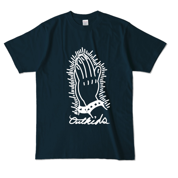 カラーTシャツ - L - ネイビー (濃色)