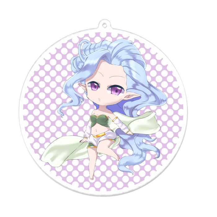 アクリルキーホルダー - 100 x 100 (mm)