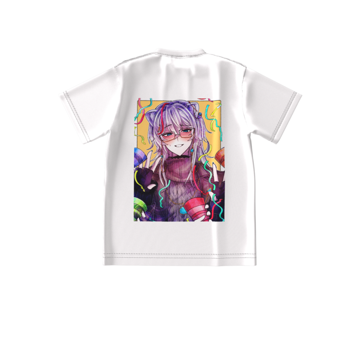 ビッグシルエットTシャツ - S - 背面