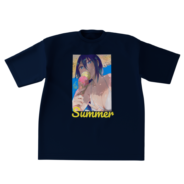 ビッグシルエットTシャツ - XL - 正面(1)