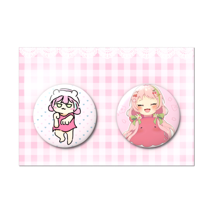 缶バッジセット - 2個セット