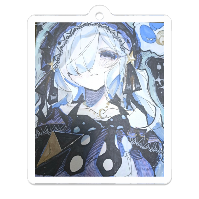 アクリルキーホルダー - 50 x 50 (mm)(4)