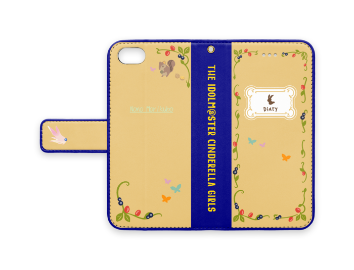 手帳型iPhoneケース - iPhone 8 / 7 - ストラップ穴 あり
