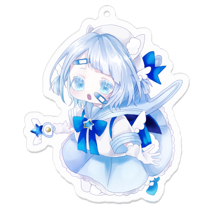 アクリルキーホルダー - 70 x 70 (mm)