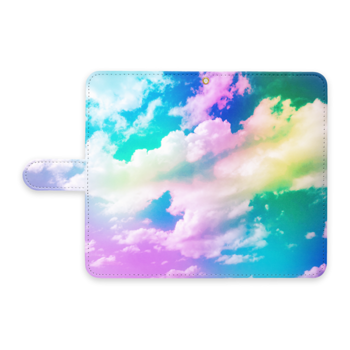 手帳型Androidケース - L - ストラップ穴 あり