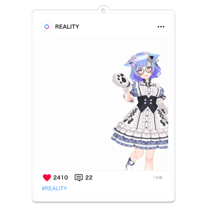 アクリルキーホルダー - 100 x 100 (mm)