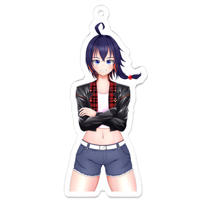 アクリルキーホルダー（コーティング） - 70 x 70 (mm)