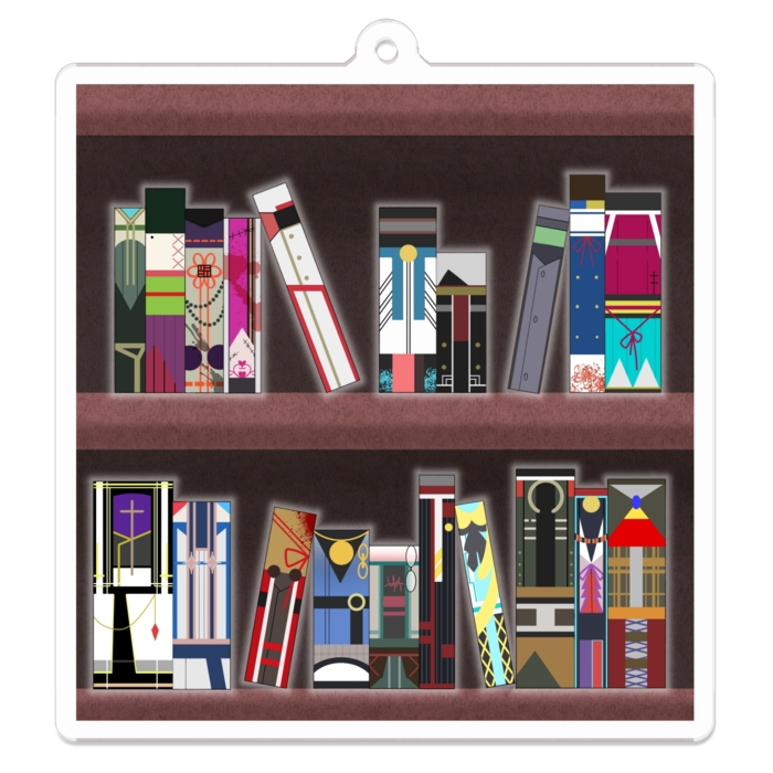 アクリルキーホルダー - 70 x 70 (mm)