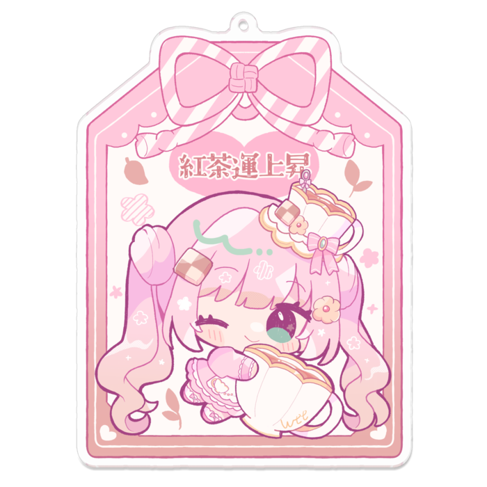 アクリルキーホルダー - 100 x 100 (mm)