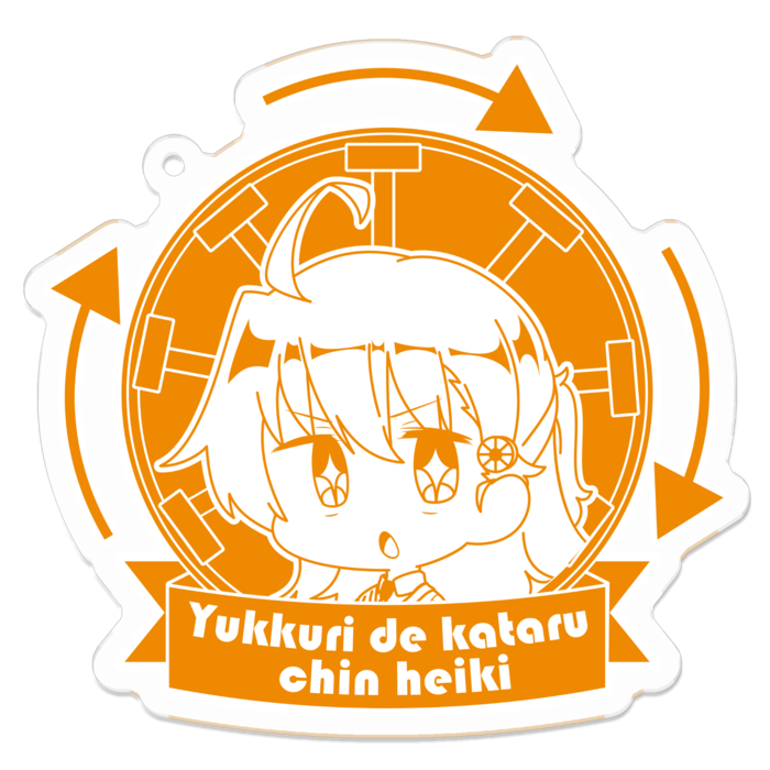 アクリルキーホルダー - 70 x 70 (mm)