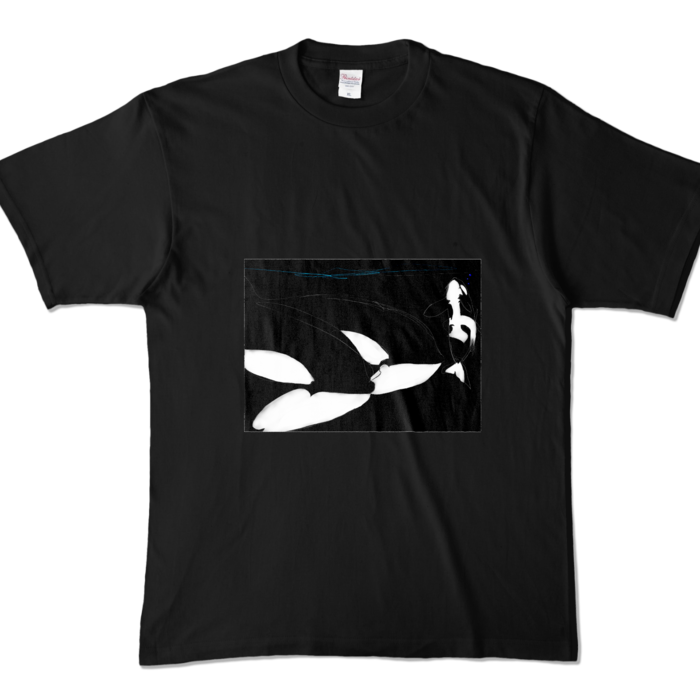 カラーTシャツ - XL - ブラック (濃色)