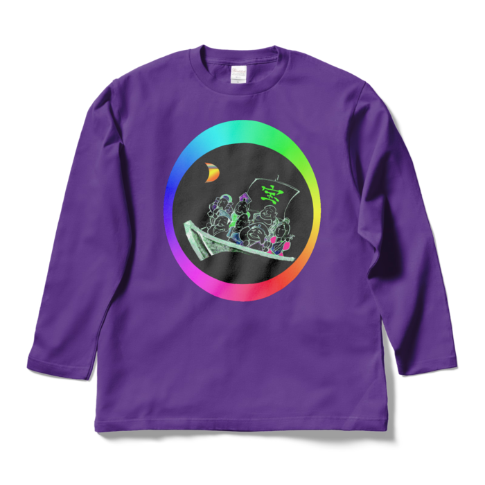 ロングスリーブTシャツ - L - パープル