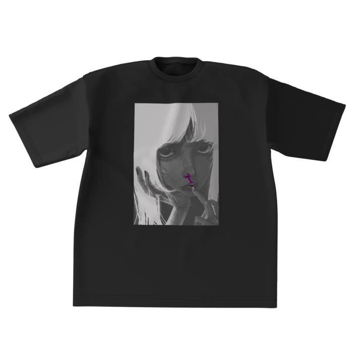 ビッグシルエットTシャツ - XL - 正面