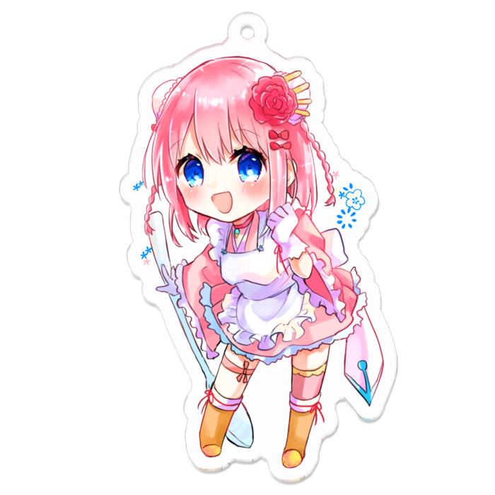 アクリルキーホルダー - 70 x 70 (mm)