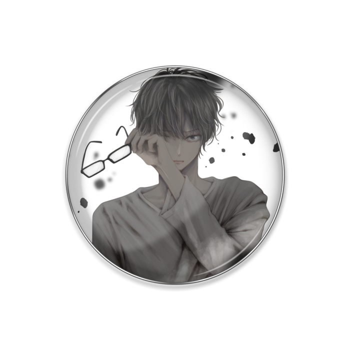 ピンバッジ - 丸形25mm