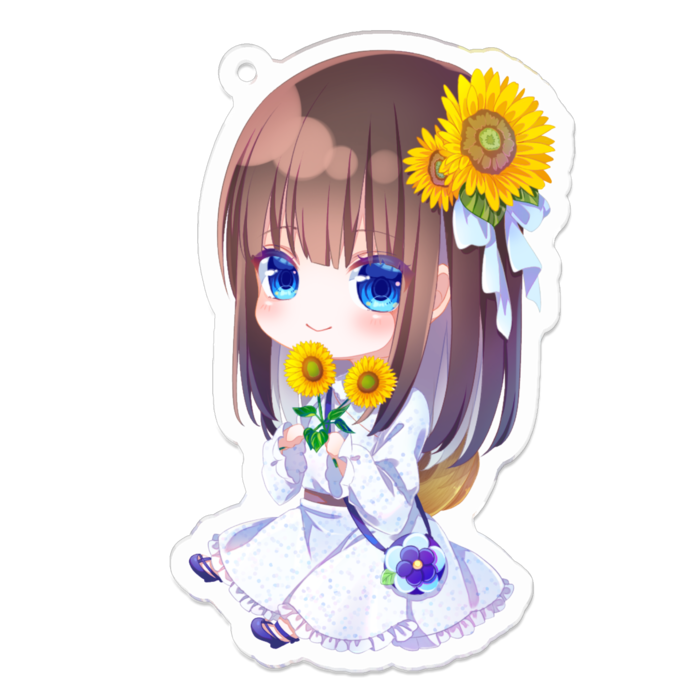 アクリルキーホルダー - 70 x 70 (mm)