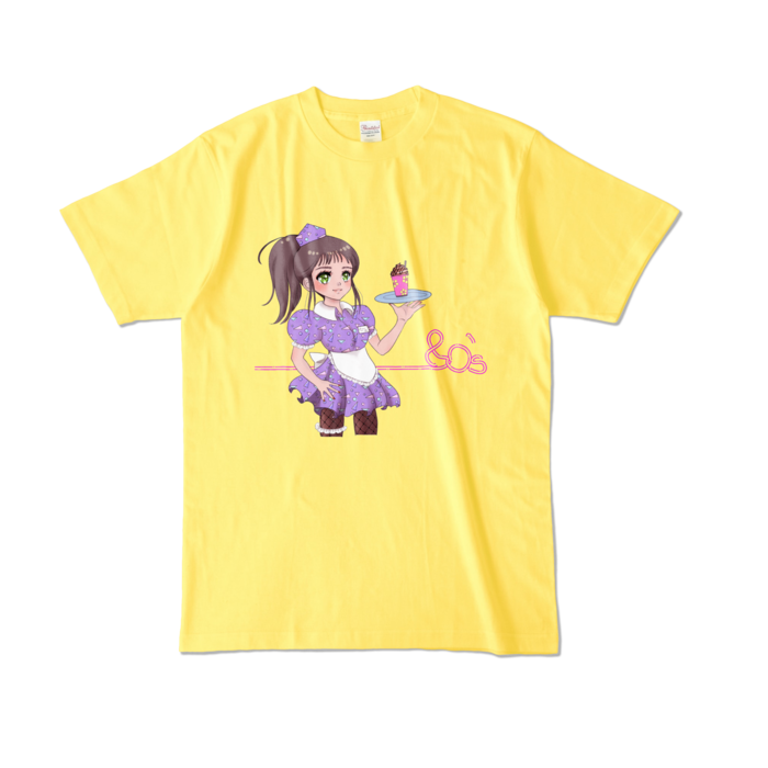 カラーTシャツ - L - イエロー (濃色)