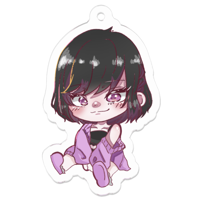 アクリルキーホルダー - 50 x 50 (mm)