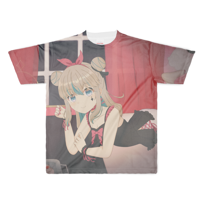 フルグラフィックTシャツ - XL - 正面印刷のみ
