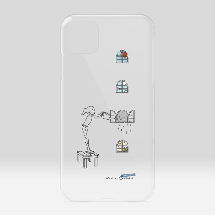 rainy クリアiPhoneケース - iPhone11ProMax