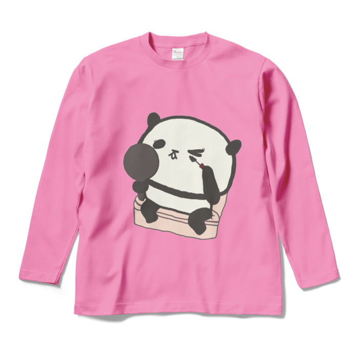 ロングスリーブTシャツ - M - ピンク