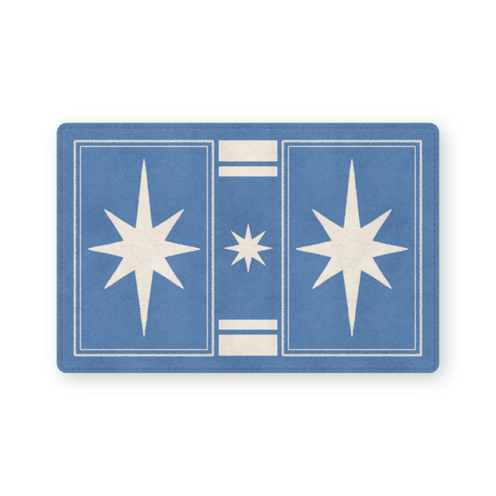 レザー製名刺入れ - 102 x 72 (mm)