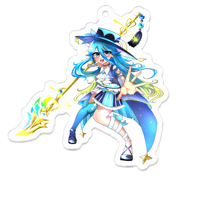 アクリルキーホルダー - 70 x 70 (mm)