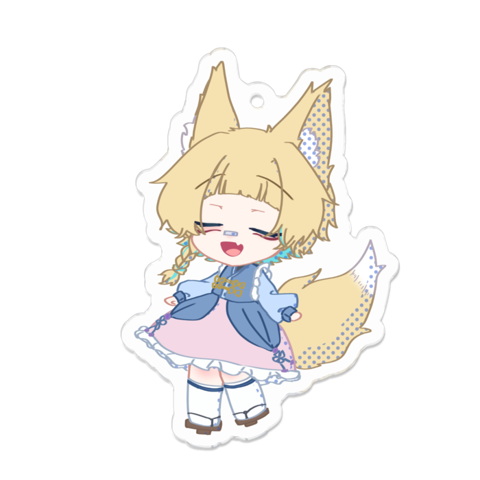 アクリルキーホルダー - 70 x 70 (mm)