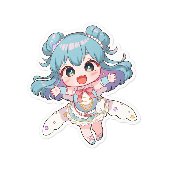 ステッカー - 100 x 100 (mm)