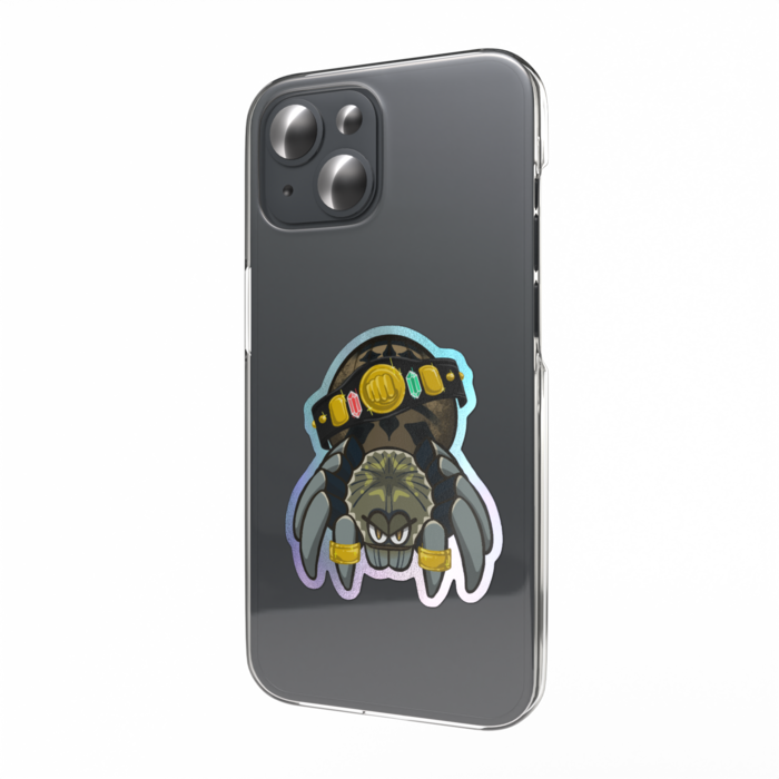 オーロラスマホステッカー - 縦