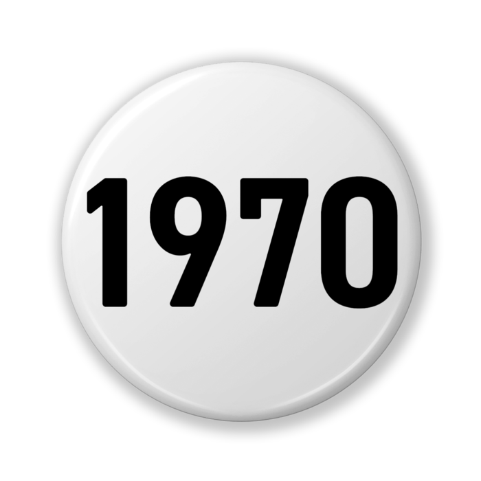 【1970】缶バッジ- 32mm