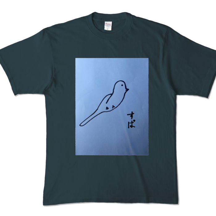 カラーTシャツ - XL - デニム (濃色)